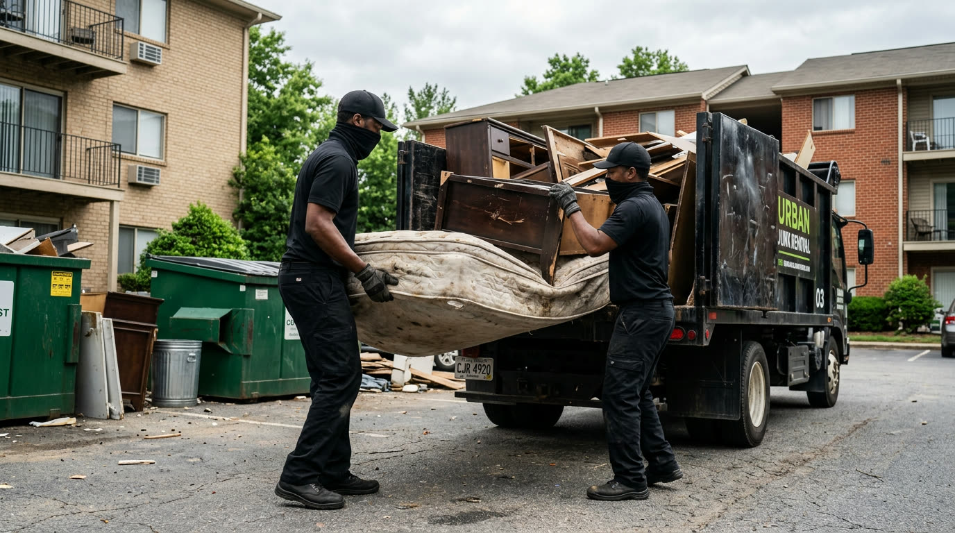 Junk and bulk removal crew