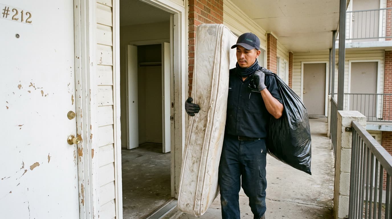 Unit trash-out